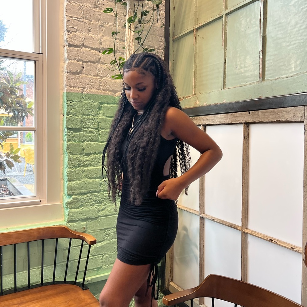Short black dress from Shein